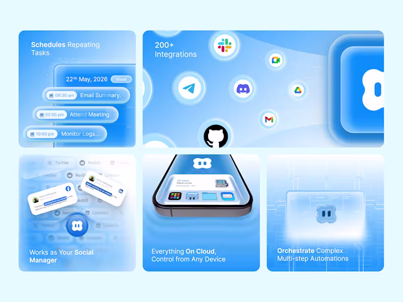 Cover image for Feature Cards Design For Construct Computer made this featur...