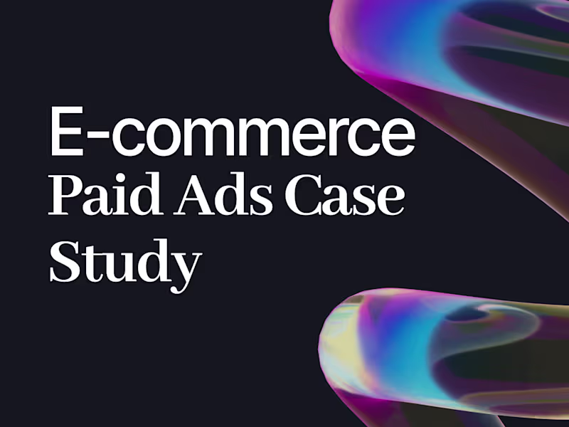 Cover image for Boosting E-Commerce Sales with Facebook and Instagram Ads