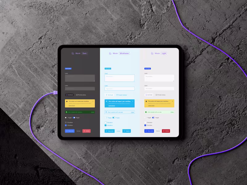 Cover image for Design system for AI product