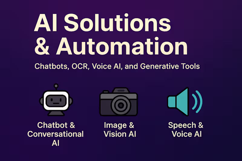 Cover image for AI Solutions & Automation