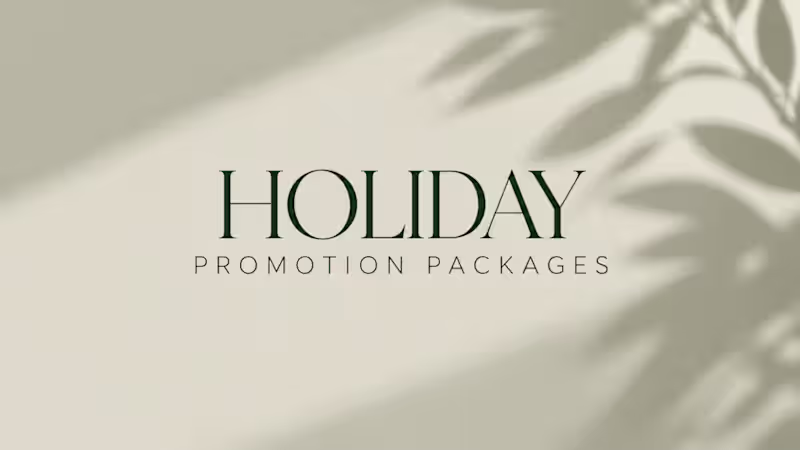 Cover image for Holiday Promotion Package for Small Business Owners