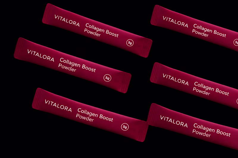 Cover image for VITALORA COLLAGEN BOOST POWDER 