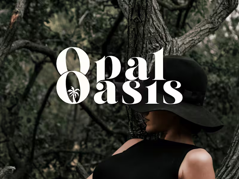 Cover image for Opal Oasis: Elegant Summer Fashion Branding