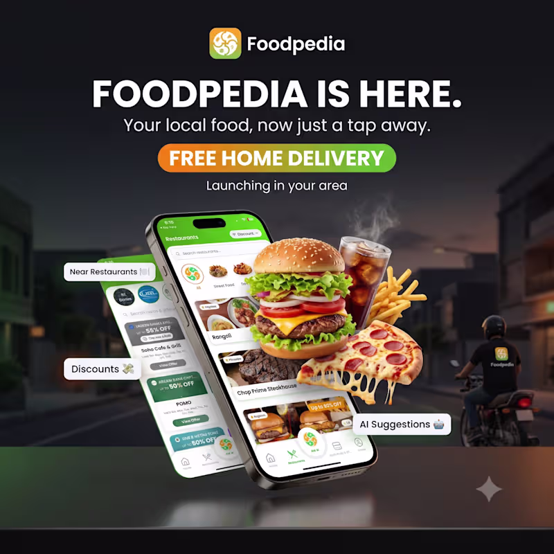 Cover image for FOODPEDIA IS HERE...