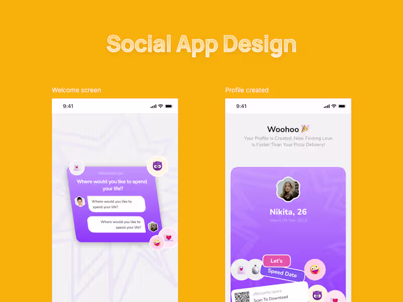 Cover image for After Party: A social app designed for unfiltered fun.