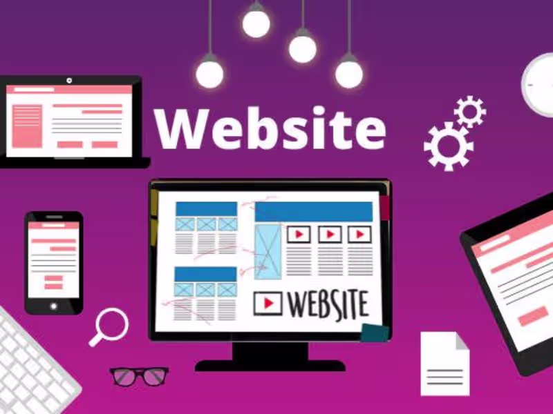 Cover image for Professional website design for business success