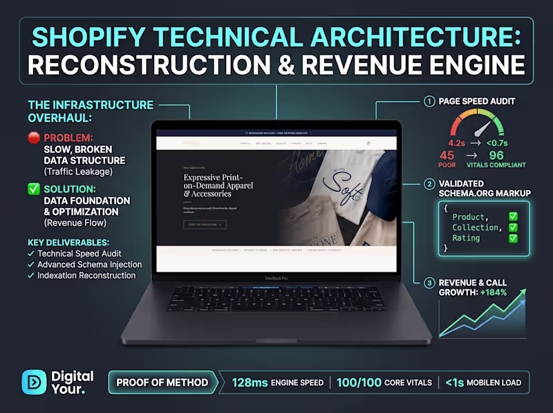 Cover image for Shopify Technical Architecture & Schema Reconstruction