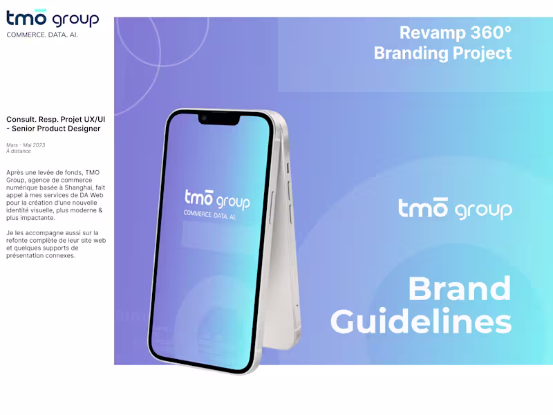 Cover image for 360° Branding Revamp for TMO Group