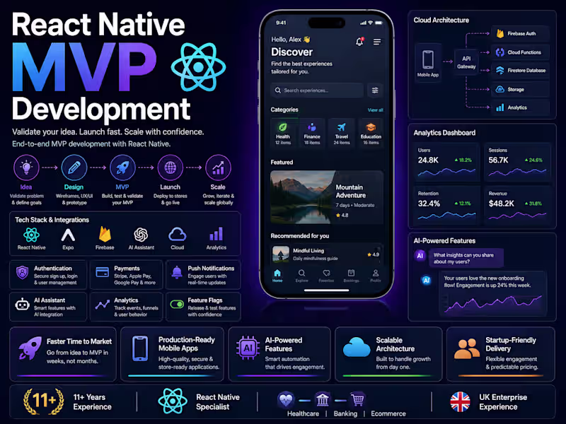 Cover image for React Native MVP Development