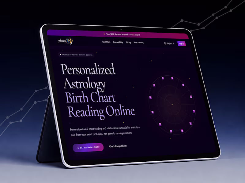 Cover image for Astrooly — Multilingual Astrology Platform