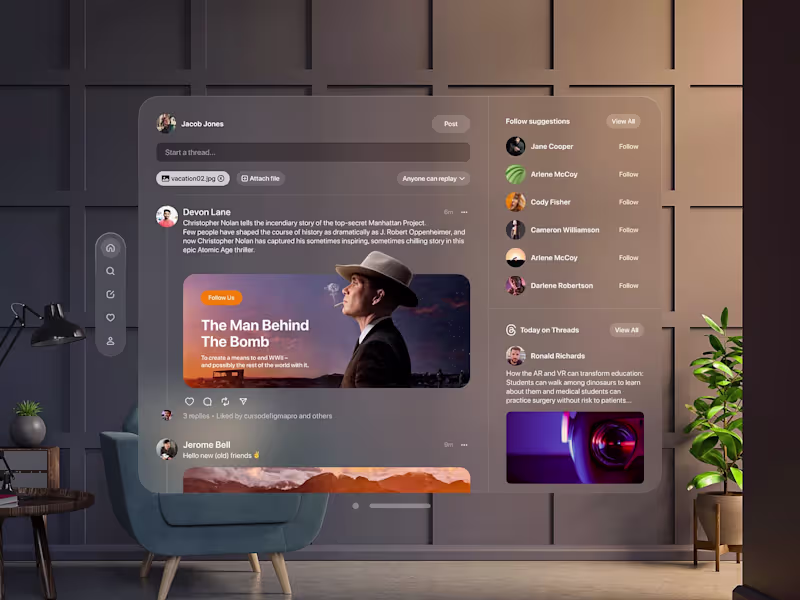 Cover image for Innovative App Interface Design