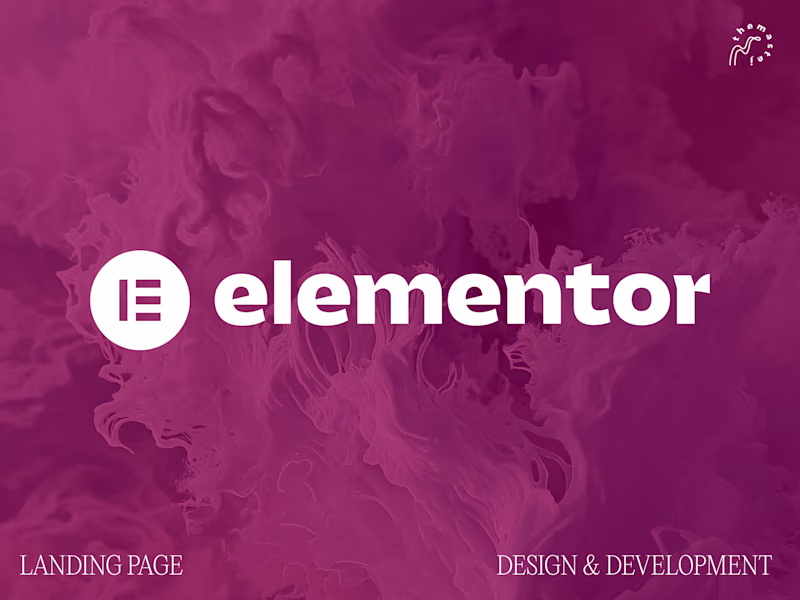 Cover image for Elementor Landing Page Design & Development