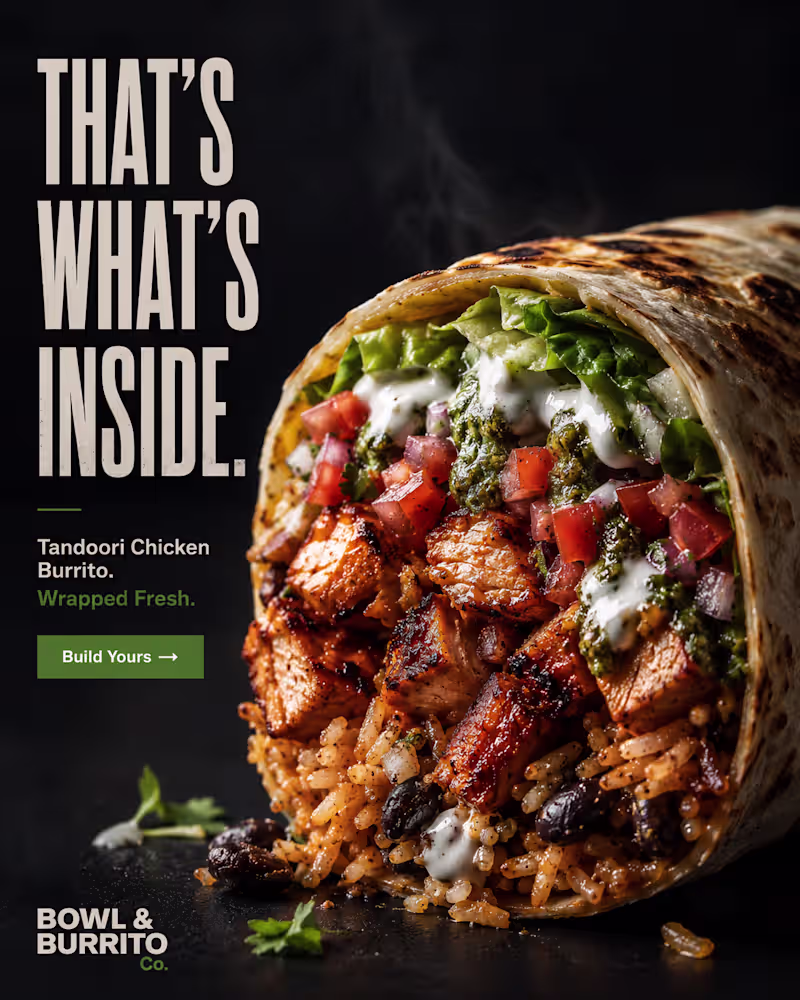 Cover image for Bowl & Burrito Co. — Brand Campaign Development