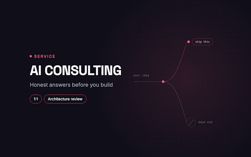 Cover image for AI / Automation Consulting