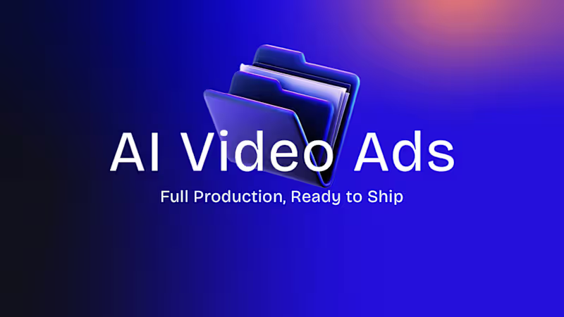Cover image for AI Video Ads | Full Production | Ready to Ship