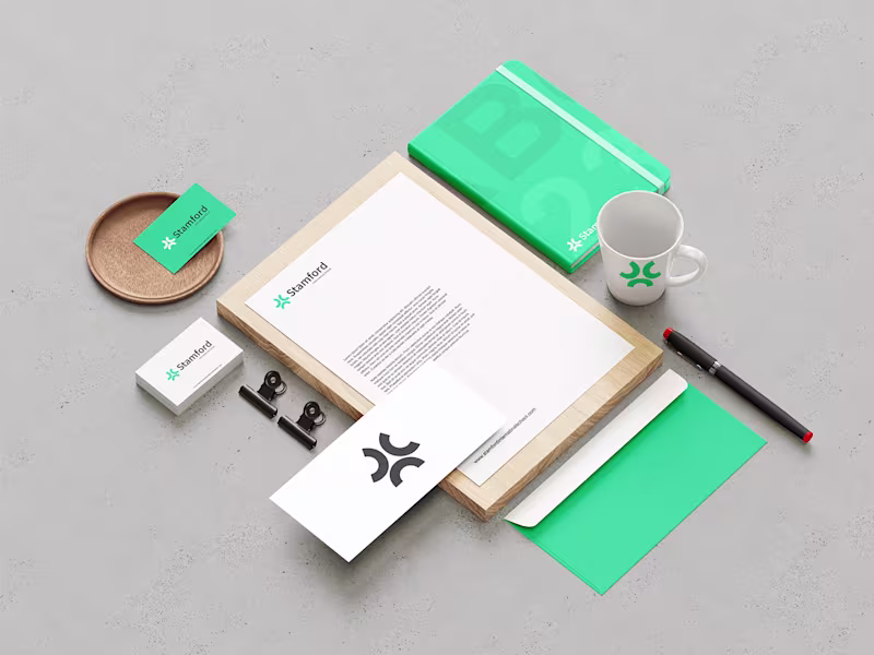 Cover image for Stamford International school brand identity design :: Behance