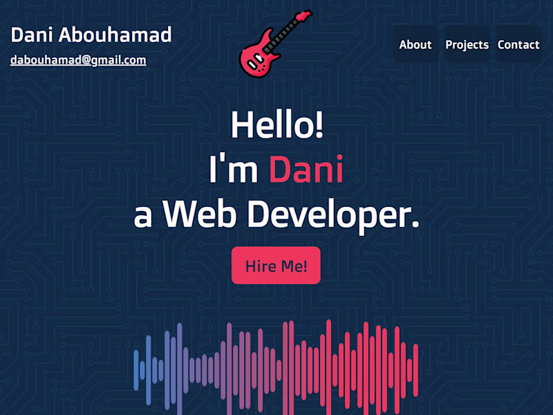 Cover image for Dani Abouhamad : )