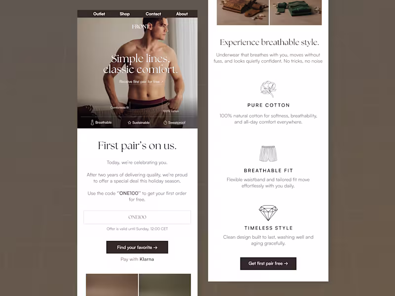 Cover image for Front - Email Campaign