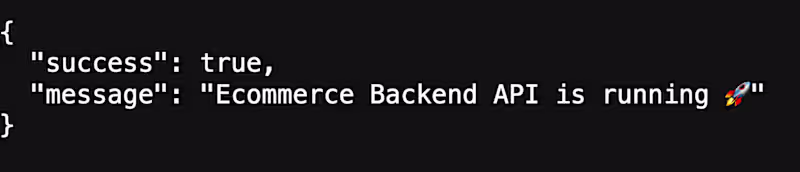 Cover image for Built a RESTful e-commerce backend