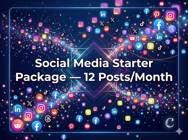 Cover image for Social Media Starter Package