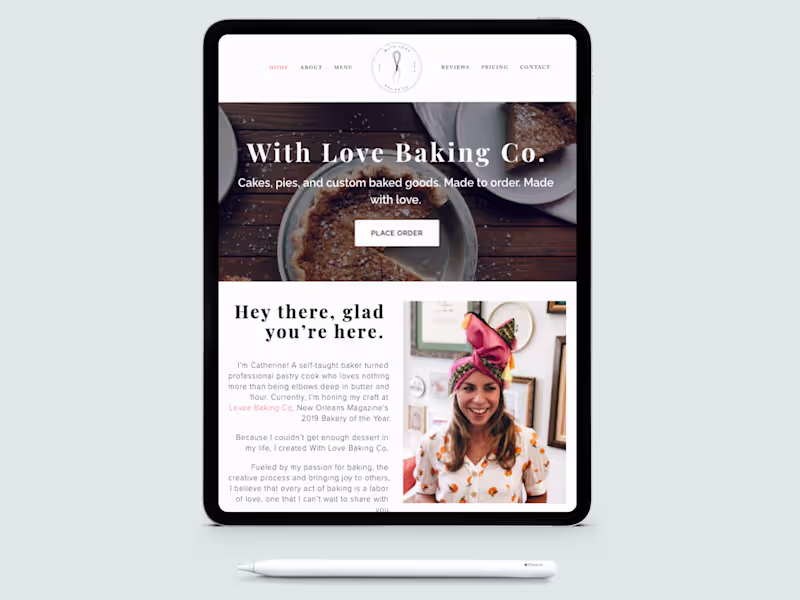 Cover image for Small Business Squarespace Website & Branding
