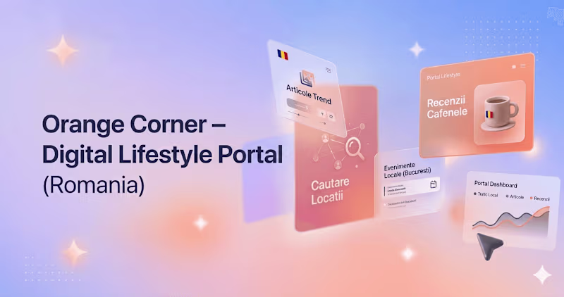 Cover image for Orange Corner Digital Lifestyle Portal