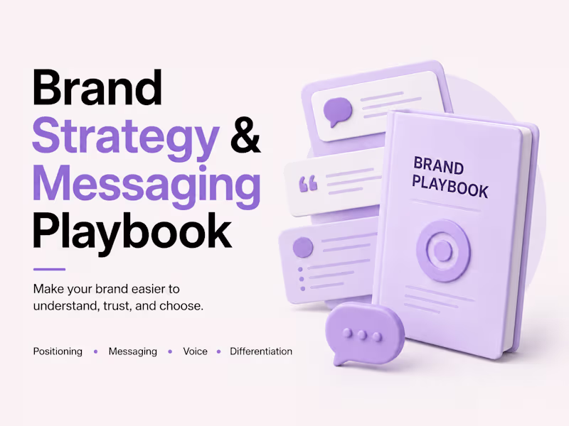Cover image for Brand Positioning & Messaging Playbook