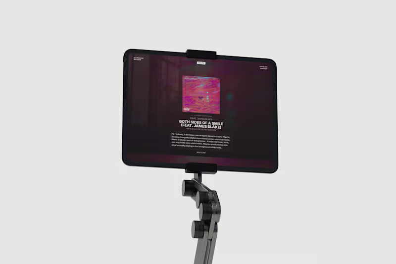 Cover image for Spotify Now Playing Experience
A small