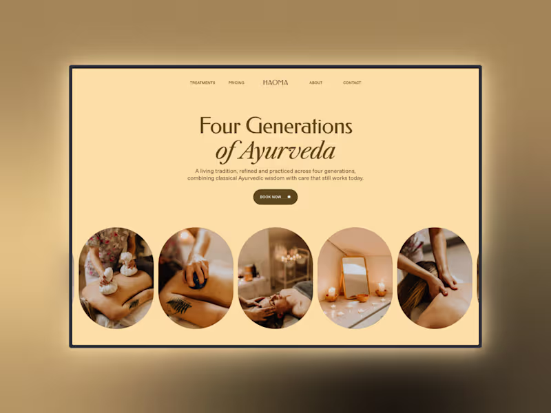 Cover image for Haoma Wellness: Developed a complete