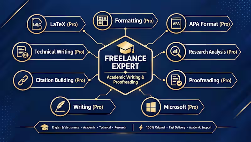 Cover image for Academic Writing & Proofreading | $20/1000 words