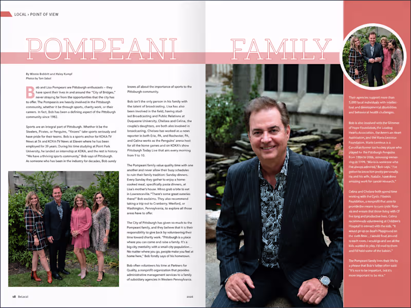 Cover image for Published editorial feature for BeLocal