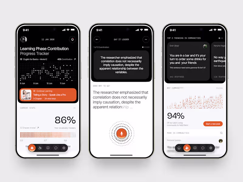 Cover image for Dolern - AI Language Learning Mobile App