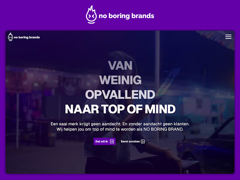 Cover image for noboringbrands.nl