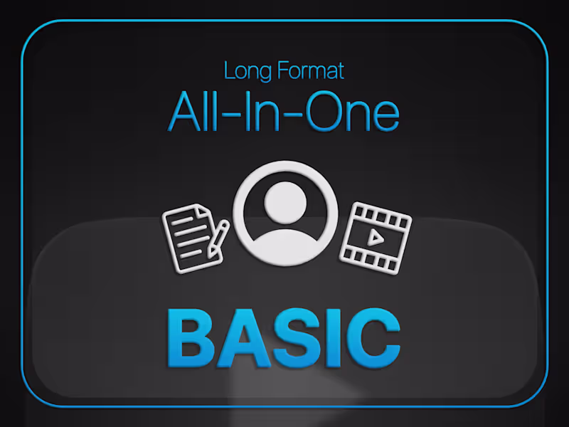 Cover image for Long Format - All-In-One - Basic