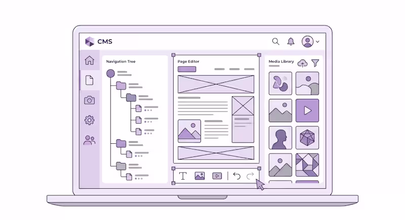 Cover image for Custom CMS Development with Laravel, Node JS, React JS, Express