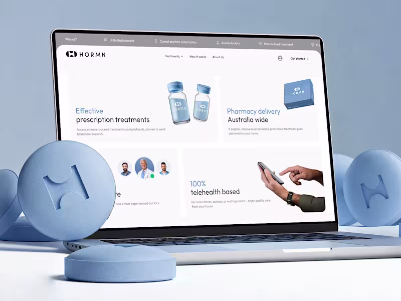 Cover image for Web Design / Brand Identity Design — Healthcare/Telehealth