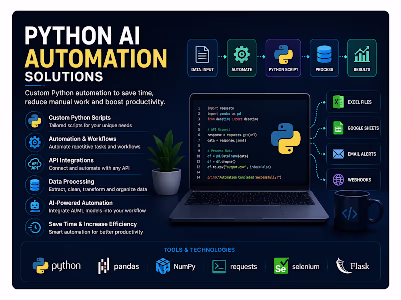Cover image for Build Python AI Automation Solutions