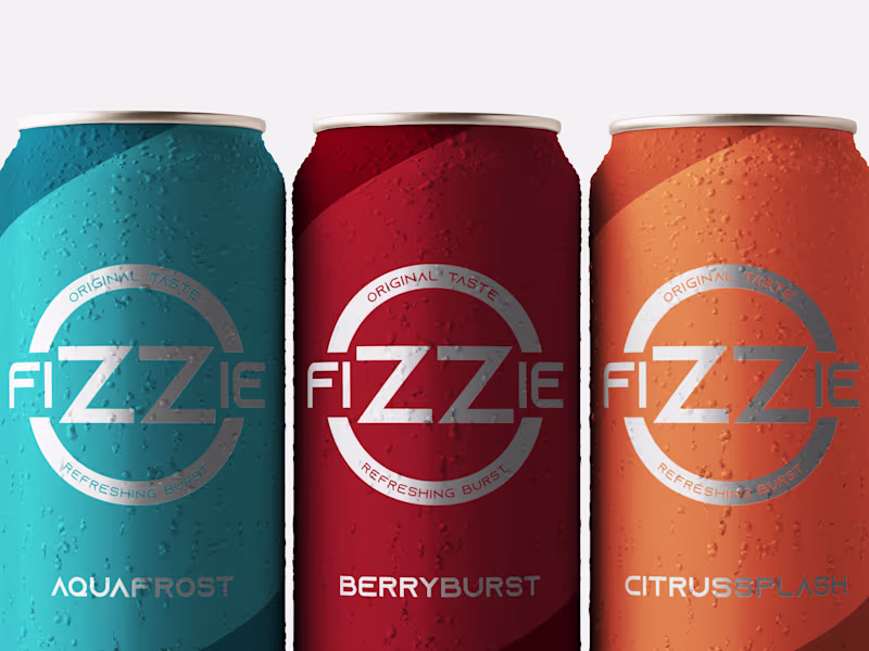 Cover image for Fizzie - Packaging design by Ali Zaidi