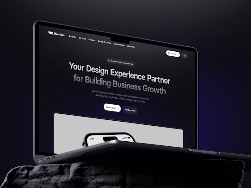 Cover image for Uxerflow - Website Design