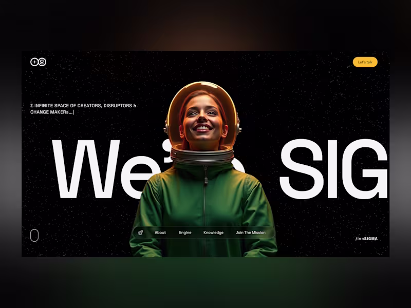 Cover image for Building Sigma's Innovation Ecosystem Website