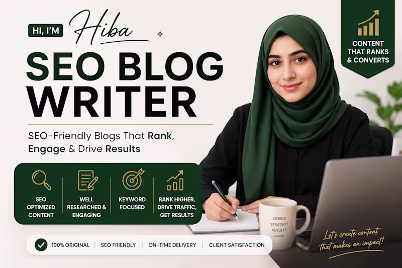 Cover image for High-Converting SEO Blog Writing for SaaS & Startup.