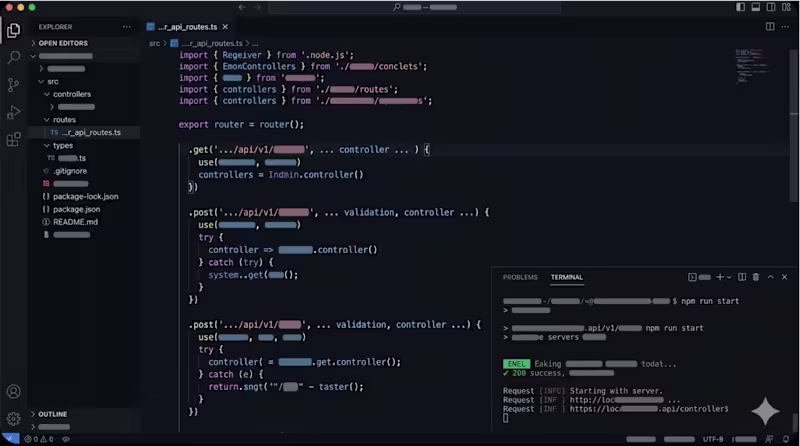 Cover image for API Integration & Backend Development — Node.js / TypeScript