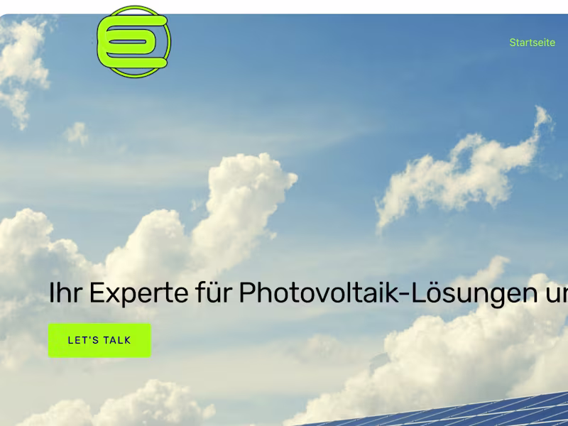 Cover image for Startseite - EnergyGroup