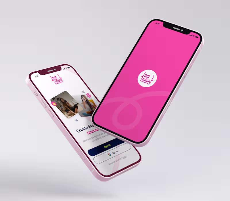 Cover image for Not Lonely - Digital Matchmaking App