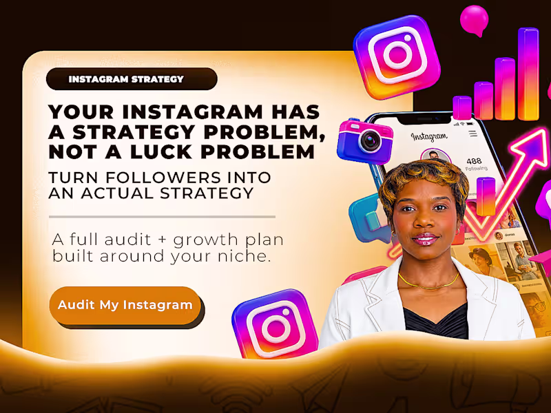 Cover image for Instagram Marketing & Growth Strategy