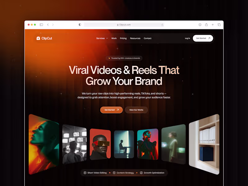Cover image for ClipCut Website Design & Build
