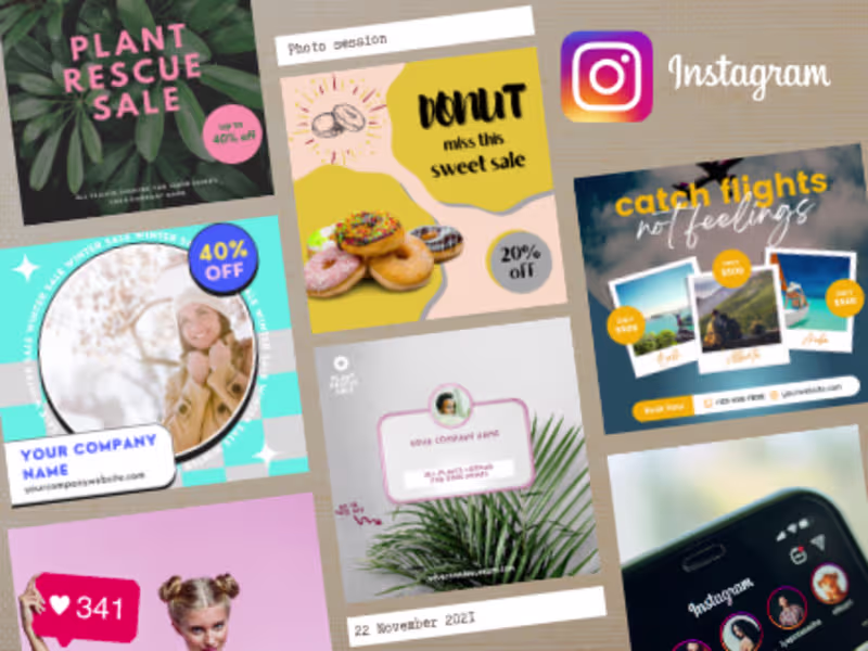 Cover image for Sample Social Media Ads