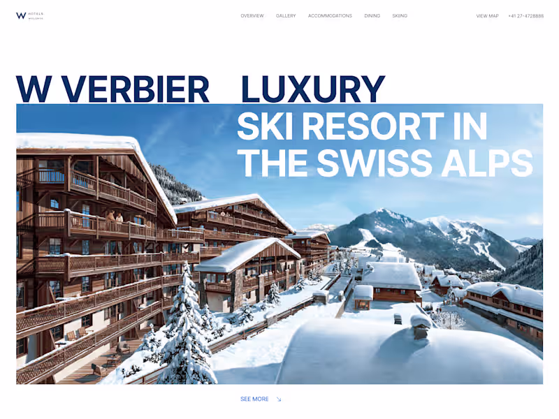 Cover image for Website Vwebier Hotel