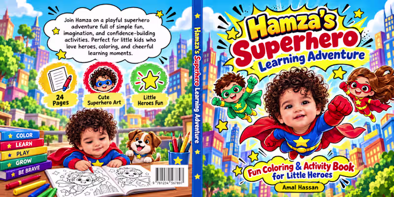 Cover image for A colorful and playful children's