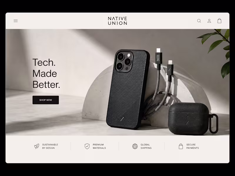 Cover image for Redesigned and optimized the eCommerce